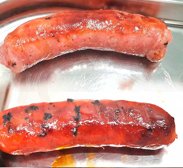  Chorizos a la brasa