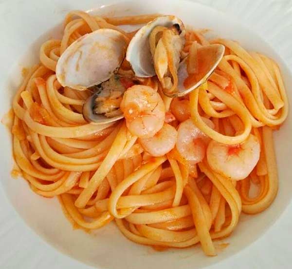  Tallarines marinera y otras pastas