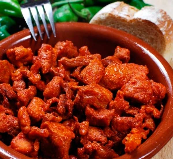 Zorza y jamn asado